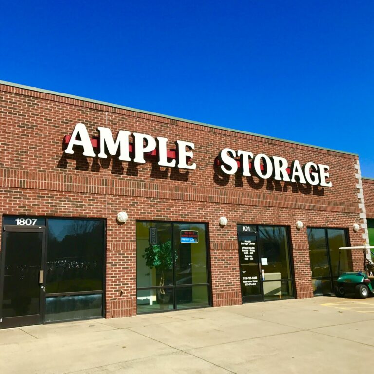 Storage Units Capital Blvd Raleigh Ample Storage Center